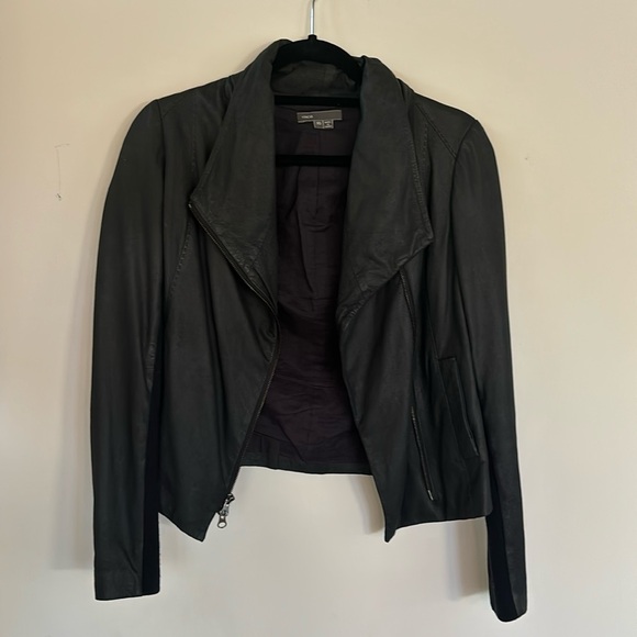 Vince leather jacket - Picture 1 of 4